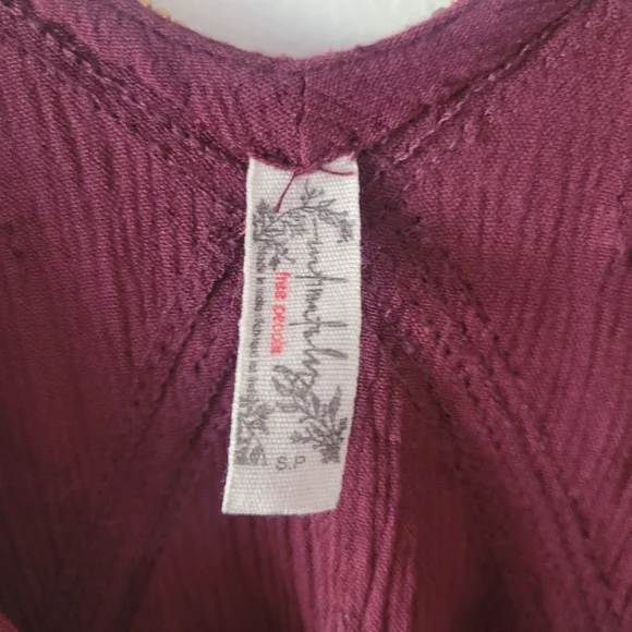 Free People Intimately In Heaven Embelished Slip Dress Small - Picture 10 of 11